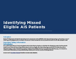Activase Eligibility AIS Patient Tracker